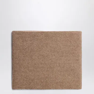 Bonpoint Beige Cashmere Tatodine Scarf In Brown