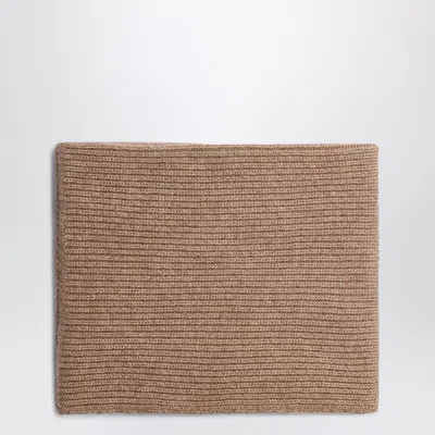 Bonpoint Beige Cashmere Tatodine Scarf In Brown