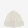 Bonpoint Beige Cotton Beanie With Logo In Neutral