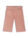 Bonpoint Bellino Corduroy Trousers In Pink