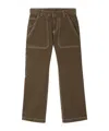 Bonpoint Belt-loop Overalls In Brown