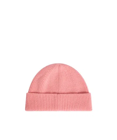 Bonpoint Benny Ribbed-knit Cuffed Beanie In Purple