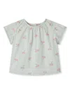 Bonpoint Beshanti Blouse In Blue
