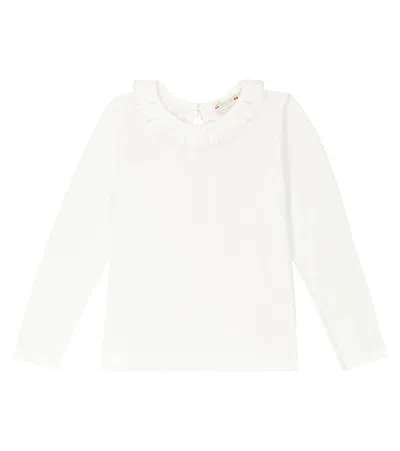 Bonpoint Kids' Bess Cotton T-shirt In White