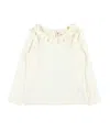 Bonpoint Bess Ruffled-trim T-shirt In White