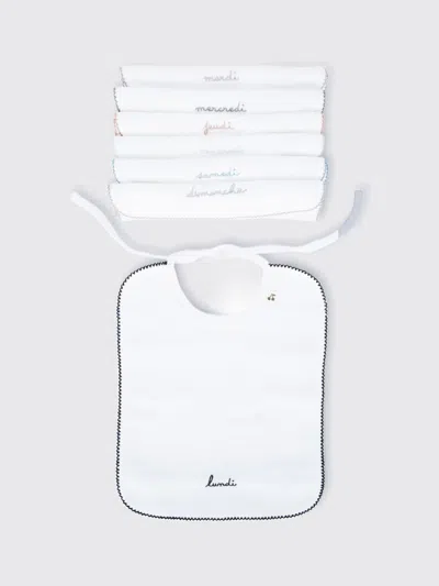 Bonpoint Bib Kids  In White