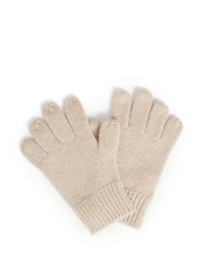 Bonpoint Kids' Birk Gloves In ニュートラル