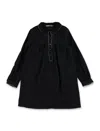 Bonpoint Twill Dress In Black