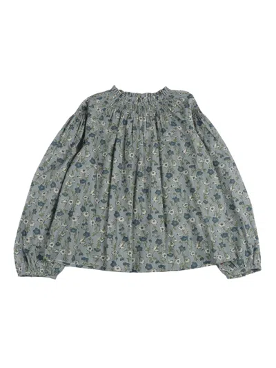 Bonpoint Blouse Blandine In Gray