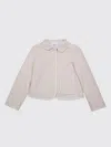 Bonpoint Blazer  Kids Color Ecru In Pink