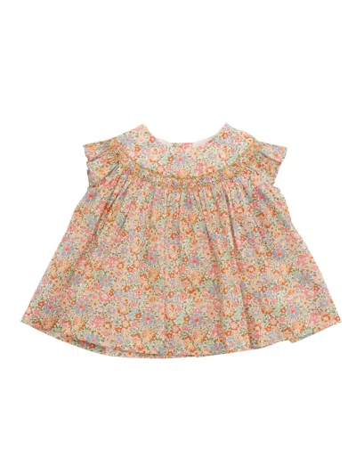 Bonpoint Kids'  Blouse Eliotine In Pink