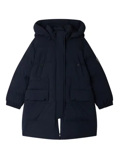 Bonpoint Hooded Padded Coat In Blue