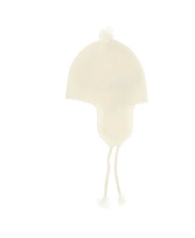 Bonpoint Bonnet Beanie In White