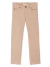 Bonpoint Bonnie Corduroy Slim-cut Trousers In Pink