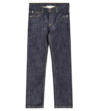 Bonpoint Kids' Slim Jeans Bonnie In Blau