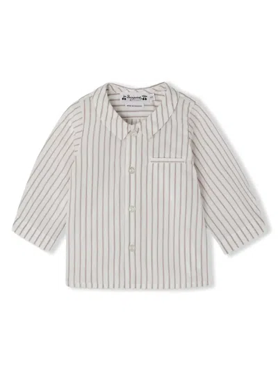 Bonpoint Babies' Boubou Striped Shirt In Neutrals