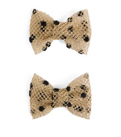 BONPOINT BOW HAIR CLIPS