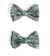 Bonpoint Tutu Hair Clip (set Of Two) In Gray