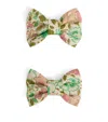 Bonpoint Bow Hair Clips In Multi