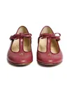 Bonpoint Bow T-bar Ballerina In Red