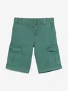 Bonpoint Boys Caiman Bermuda Shorts In Green