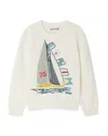 Bonpoint Boys' Elder Pullover Sweater - Little Kid, Big Kid In White
