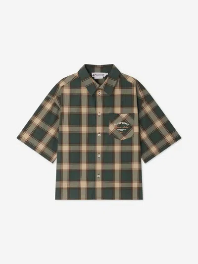 Bonpoint Kids'  Boys Elyas Shirt In Green