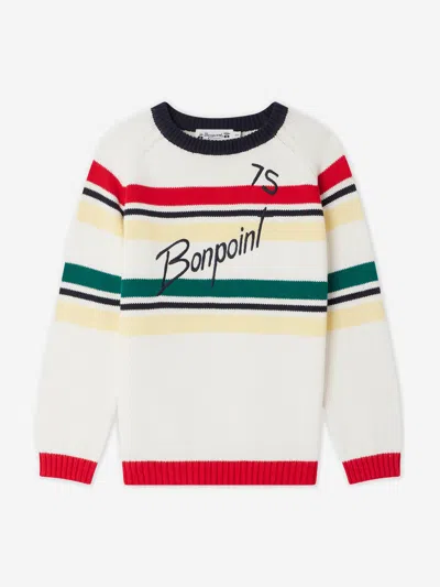 Bonpoint Kids' Florencio 条纹毛衣 In Multicoloured