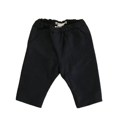 Pre-owned Bonpoint Kids' Boys Navy Pants In Blue