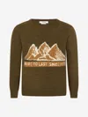 Bonpoint Boys Sweat Top 8 Yrs Brown In Brown
