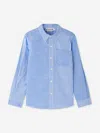 Bonpoint Light Blue Tango Striped Shirt In Blue