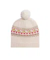 Bonpoint Brigitte Pompom Wool Beanie In Nude