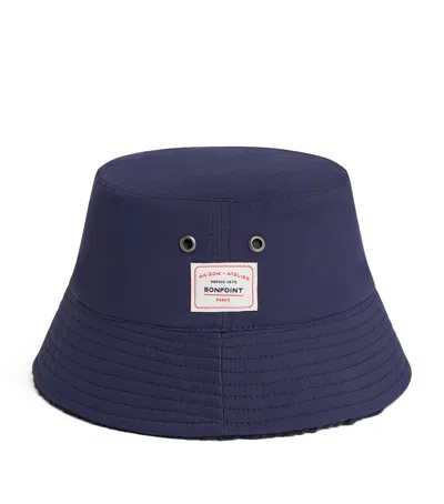 Bonpoint Kids'  Bucket Hat In Navy