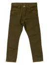 Bonpoint Button-fastening Trousers In Green