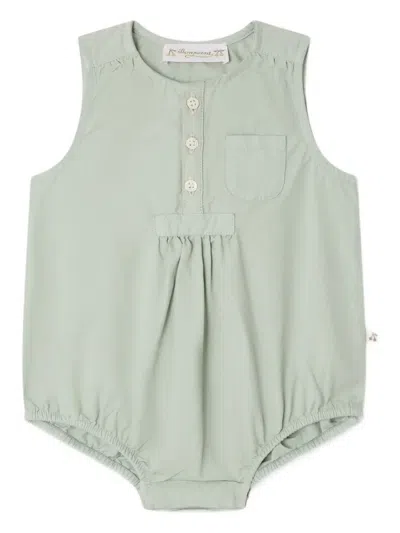 Bonpoint Babies' Button Pocket Body In Green