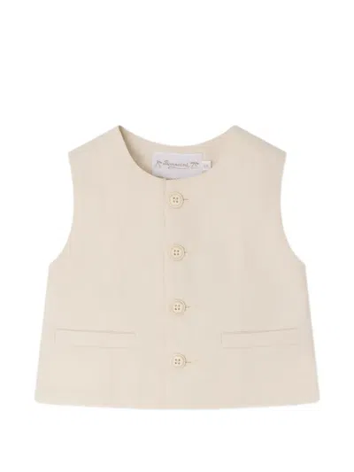 Bonpoint ボタン トップ In Neutral