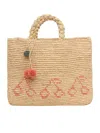 Bonpoint Logo-embroidered Tote Bag In White