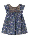 Bonpoint Cadelili Dress In Blue