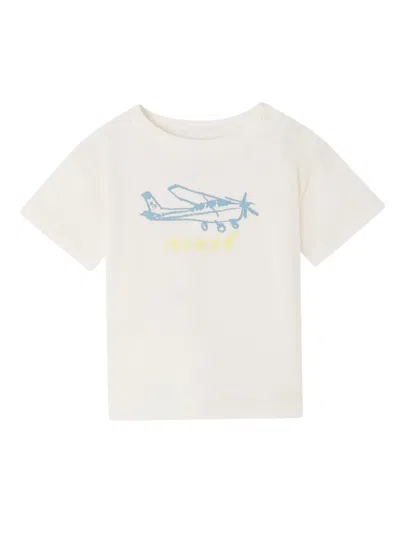 Bonpoint Babies' Cai Cotton T-shirt In White