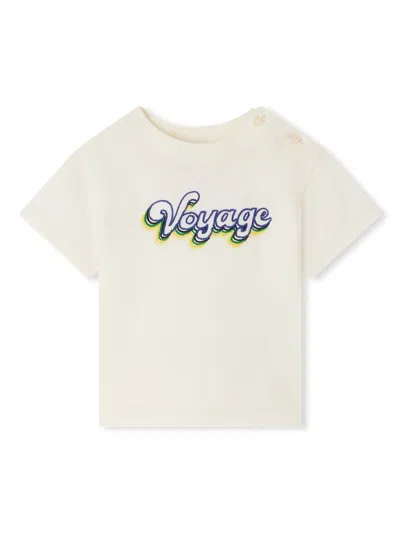 Bonpoint Babies' Cai Cotton T-shirt In 白色