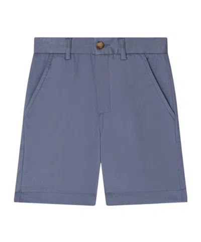 Bonpoint Kids' Calvin Cotton Chino Shorts In Purple