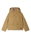 Bonpoint Baldwin Hooded Parka In Brown