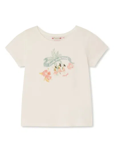 Bonpoint Kids' Capricia T-shirt In Neutrals