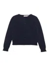 Bonpoint Kids Cardigan For Girls In Blue