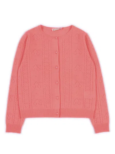 Bonpoint Cardigan Josiane In Red
