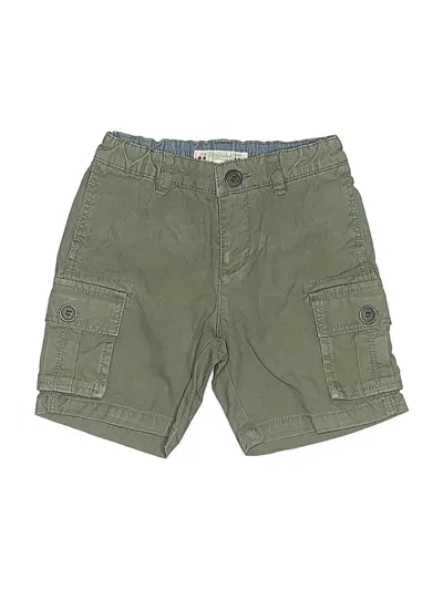 Pre-owned Bonpoint Kids' Cargo Shorts In Green