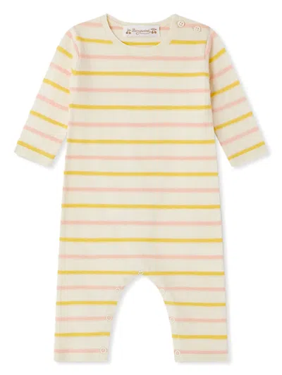 Bonpoint Carl Babygrow Set In White