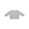 Bonpoint Cashmere Cardigan Kids In Grey