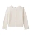 Bonpoint Cashmere Cardigan In White