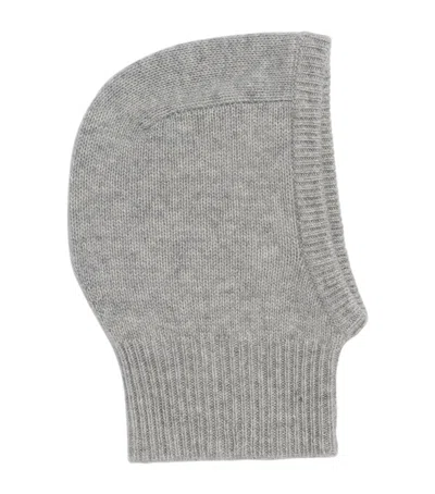 Bonpoint Kids' Cashmere Knit Hood In Gray